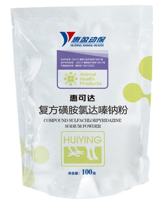 Trimetoprim del sodio 2% di Live Stock Medication Powder 10% Sulfachlorpyridazine dei maiali